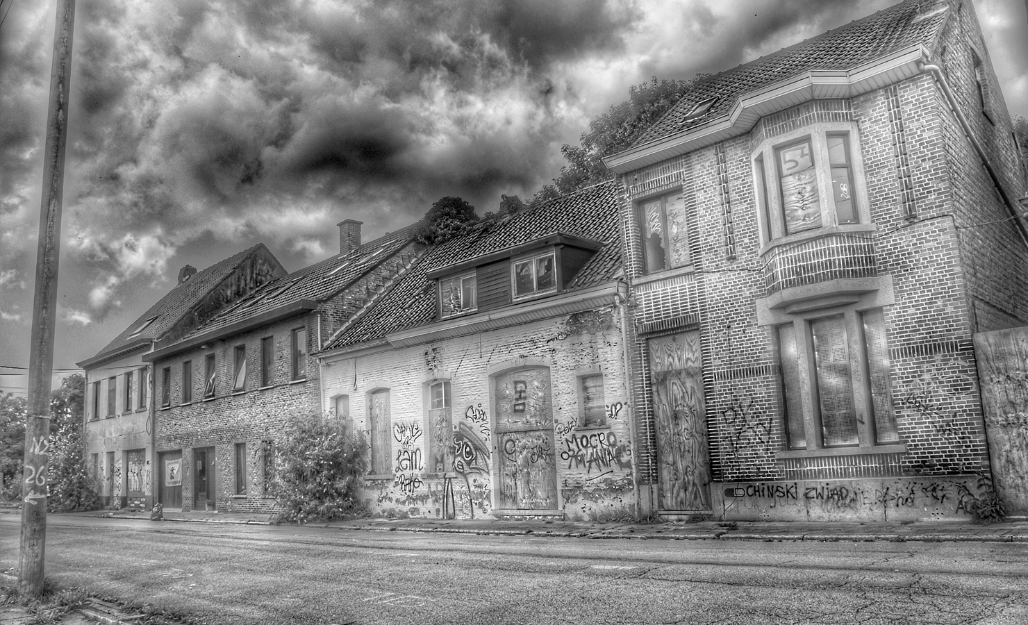 Village fantôme en Belgique - Doel 